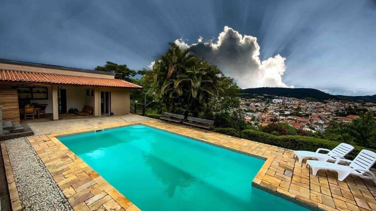 Villa Chale Com Vista Incrivel São Roque Exterior foto