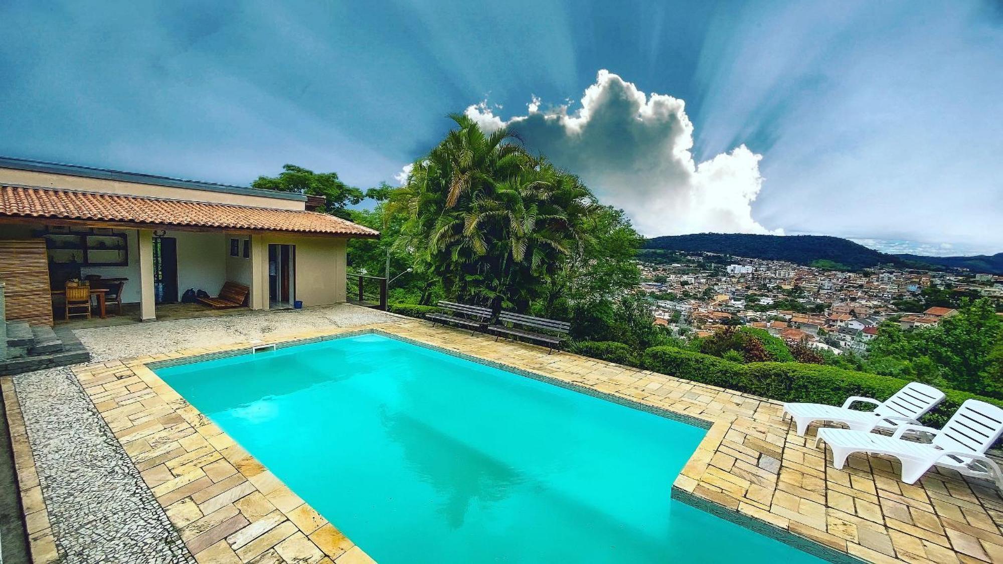 Villa Chale Com Vista Incrivel São Roque Exterior foto